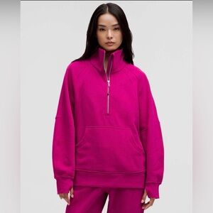 Lululemon Scuba Oversized Funnel Neck Half Zip